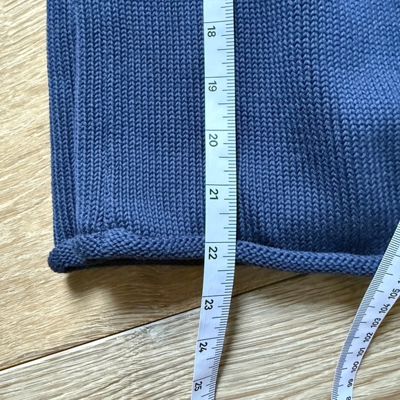 TUCKERNUCK Navy Cotton Americana Sweater | Sz Med - Picture 10 of 12